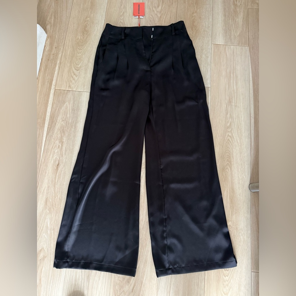 Simon Miller Black Wide Leg Pants